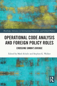 Abbildung von: Operational Code Analysis and Foreign Policy Roles - Routledge