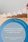 Cover: Developing and Evaluating Quality Bilingual Practices in Higher Education - Multilingual Matters