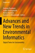 Cover: Advances and New Trends in Environmental Informatics - Springer