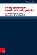 Cover: "Wie die Verwundeten - derer du nicht mehr gedenkst" - Vandenhoeck & Ruprecht