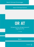 Cover: Schweizerisches Obligationenrecht Allgemeiner Teil - Schulthess Juristische Medien