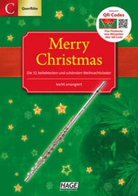 Abbildung von: Merry Christmas für C-Instrumente (Querflöte, Oboe) - Hage Musikverlag