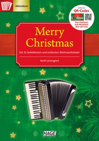 Abbildung von: Merry Christmas für Akkordeon - Hage Musikverlag