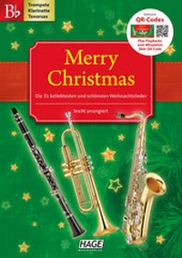 Abbildung von: Merry Christmas für B-Instrumente - Hage Musikverlag