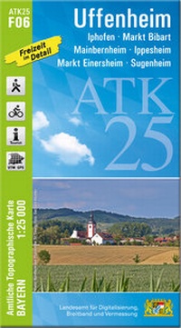 Abbildung von: ATK25-F06 Uffenheim (Amtliche Topographische Karte 1:25000) - Landesamt für Digitalisierung, Breitband und Vermessung, Bayern