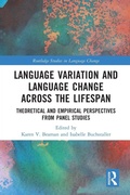 Cover: Language Variation and Language Change Across the Lifespan - Routledge