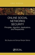 Cover: Online Social Networks Security - CRC Press