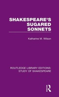 Cover: Shakespeare's Sugared Sonnets - Routledge