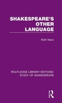 Cover: Shakespeare's Other Language - Routledge