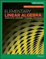 Cover: Elementary Linear Algebra, Applications Version, EMEA Edition - Wiley