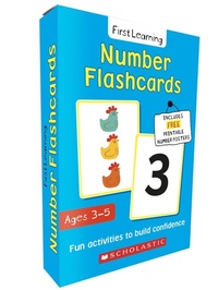 Enlarge image Cover: Number Flashcards - Scholastic