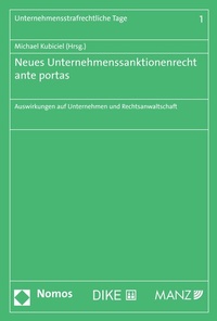 Abbildung von: Neues Unternehmenssanktionenrecht ante portas - Nomos