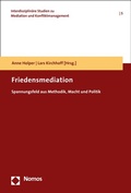 Cover: Friedensmediation - Nomos