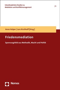 Abbildung von: Friedensmediation - Nomos