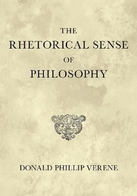 Abbildung von: The Rhetorical Sense of Philosophy - Cornell University Press
