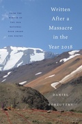 Cover: Written After a Massacre in the Year 2018 - Coffee House Press