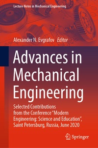 Abbildung von: Advances in Mechanical Engineering - Springer