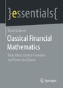 Cover: Classical Financial Mathematics - Springer