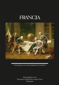 Cover: Francia, Band 47 - Jan Thorbecke Verlag
