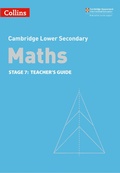 Cover: Lower Secondary Maths Teacher's Guide: Stage 7 - Collins