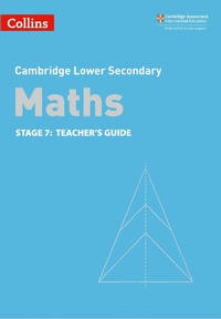 Enlarge image Cover: Lower Secondary Maths Teacher's Guide: Stage 7 - Collins