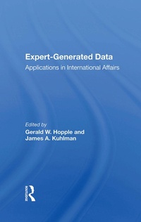 Enlarge image Cover: Expert-generated Data - Routledge