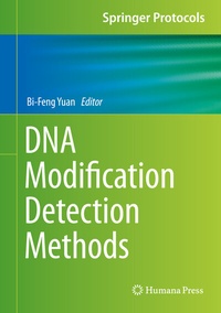 Enlarge image Cover: DNA Modification Detection Methods - Humana