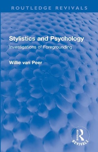 Abbildung von: Stylistics and Psychology - Routledge