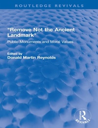 Enlarge image Cover: "Remove Not the Ancient Landmark" - Routledge