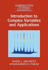 Enlarge image Cover: Introduction to Complex Variables and Applications - Cambridge University Press