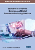 Cover: Educational and Social Dimensions of Digital Transformation in Organizations - IGI Global