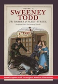 Cover: Sweeney Todd, The Barber of Fleet-Street; Vol. II - Pulp-Lit Productions