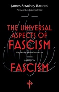 Cover: The Universal Aspects of Fascism & Fascism - Reconquista Press