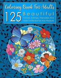 Abbildung von: 125 Beautiful Coloring Book for Adults - Crimson Hill Books