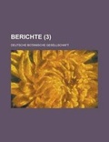 Cover: Berichte (3 ) - Rarebooksclub.com
