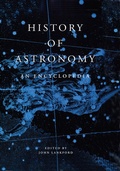 Cover: History of Astronomy - Routledge