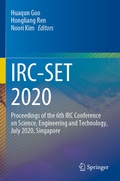 Cover: IRC-SET 2020 - Springer