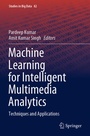 Cover: Machine Learning for Intelligent Multimedia Analytics - Springer