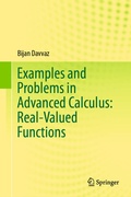 Cover: Examples and Problems in Advanced Calculus: Real-Valued Functions - Springer