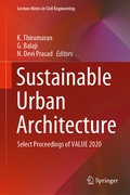 Cover: Sustainable Urban Architecture - Springer