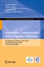 Cover: Information, Communication and Computing Technology - Springer
