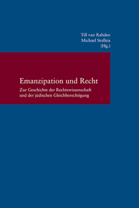 Enlarge image Cover: Emanzipation und Recht - Vittorio Klostermann Verlag