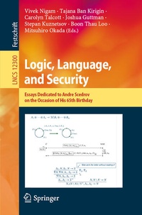 Enlarge image Cover: Logic, Language, and Security - Springer