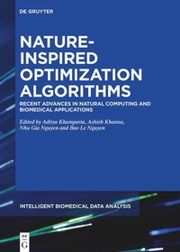 Enlarge image Cover: Nature-Inspired Optimization Algorithms - De Gruyter