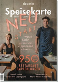 Abbildung von: tipBerlin Speisekarte 2021 - Tip Berlin Media Group