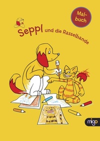 Enlarge image Cover: Seppl und die Rasselbande Malbuch - Migo