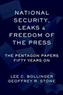 Cover: National Security, Leaks and Freedom of the Press - Oxford University Press Inc