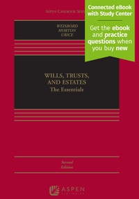 Abbildung von: Wills, Trusts, and Estates - Aspen Publishing
