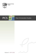 Cover: Post-Christendom Studies: Volume 4 - Wipf & Stock Publishers