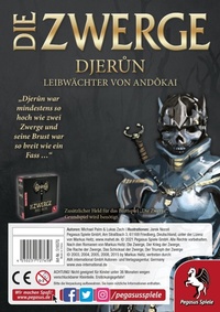 Abbildung von: Die Zwerge Charakterpack: Djerun - Pegasus Spiele GmbH